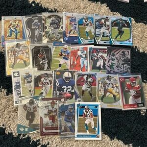 Rookie Card haul (All running backs), Jonathan Taylor, Chuba Hubbard, etc!